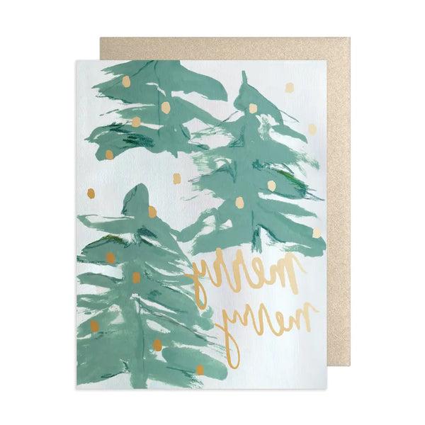 Christmas Tree Merry Christmas Card Boxed Set