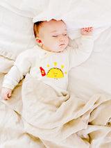 Organic Cotton Taco Print Footie