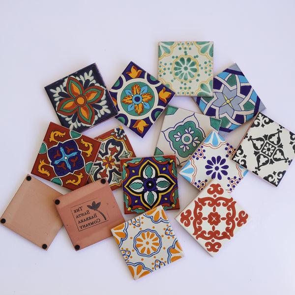 Assorted Ceramic Tile Coasters (Bulk)