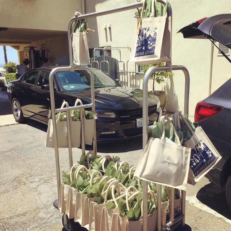 Santa Barbara Skyline Tote