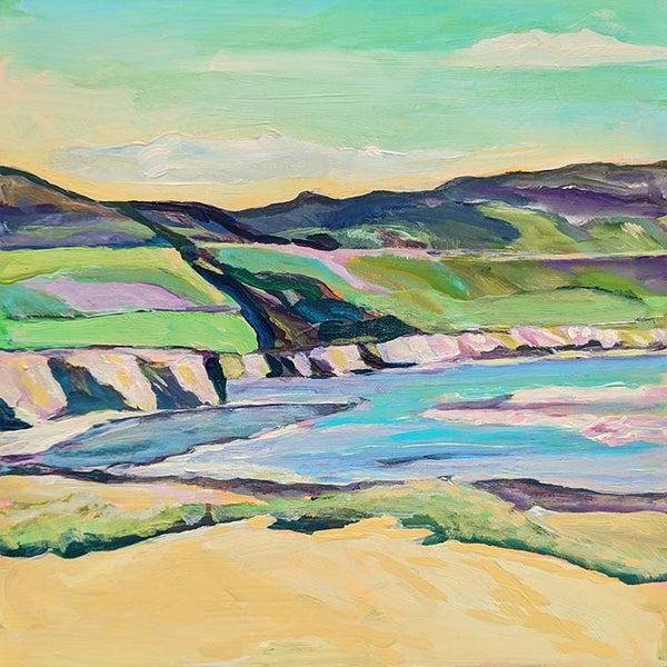 Jalama Beach Original Painting by Kate Joiner