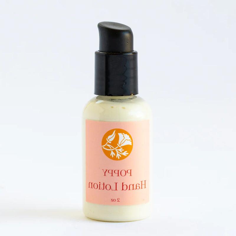 Poppy Essential Oil Hand Lotion: