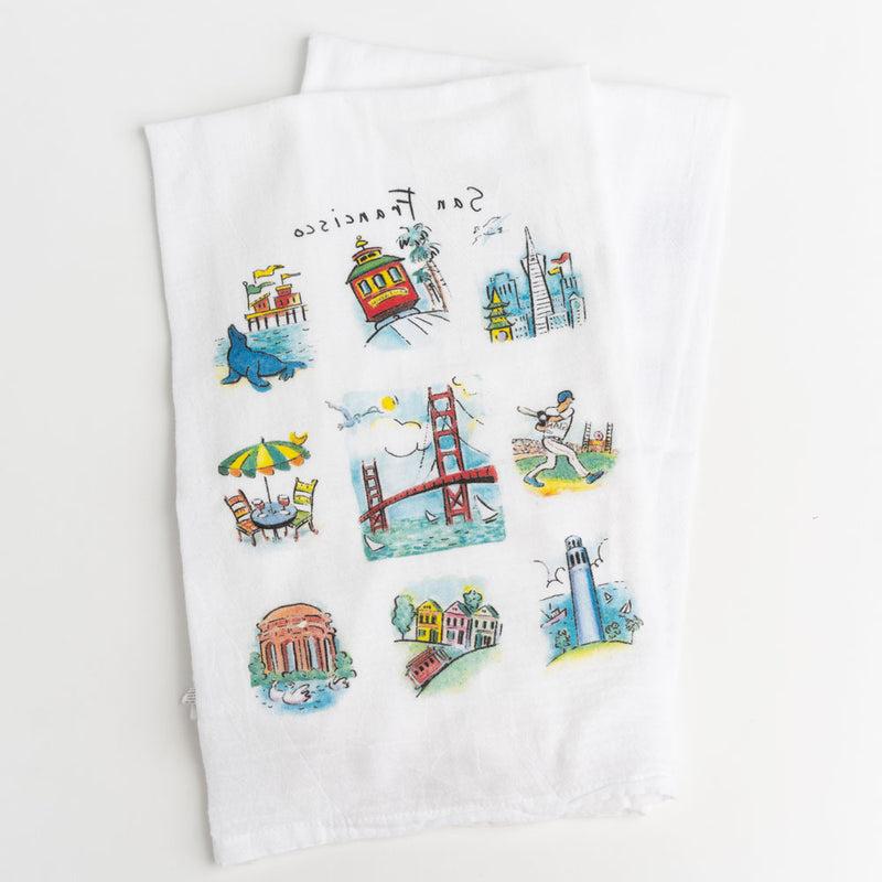 San Francisco Flour Sack Towel