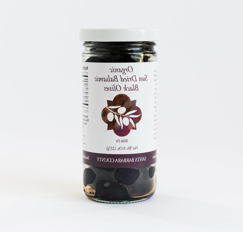 Sun Dried Balsamic Black Olives